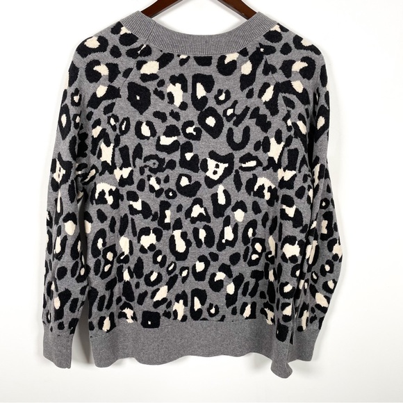 Stella & Dot Leopard Print Sweater - Picture 4 of 8